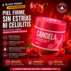 Candela 300gr crema reductor