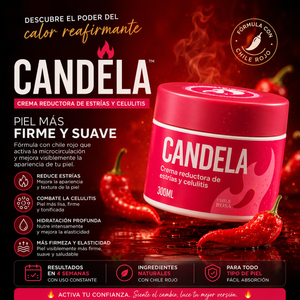 Candela 300gr crema reductor